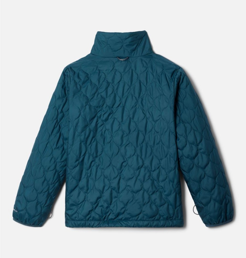 Columbia Whirlibird II Interchange Kids' Jacket Turquoise | TLQPJU-137