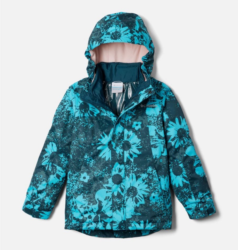 Columbia Whirlibird II Interchange Kids\' Jacket Turquoise | TLQPJU-137