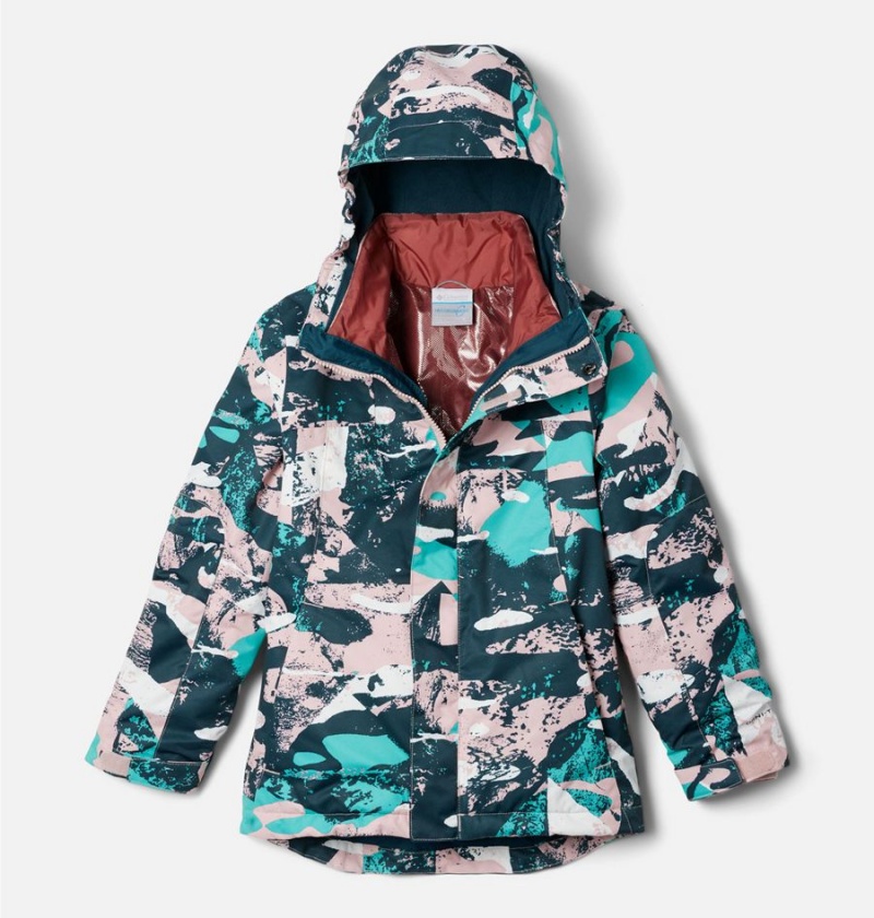 Columbia Whirlibird II Interchange Kids\' Jacket Pink | CAKSYF-709