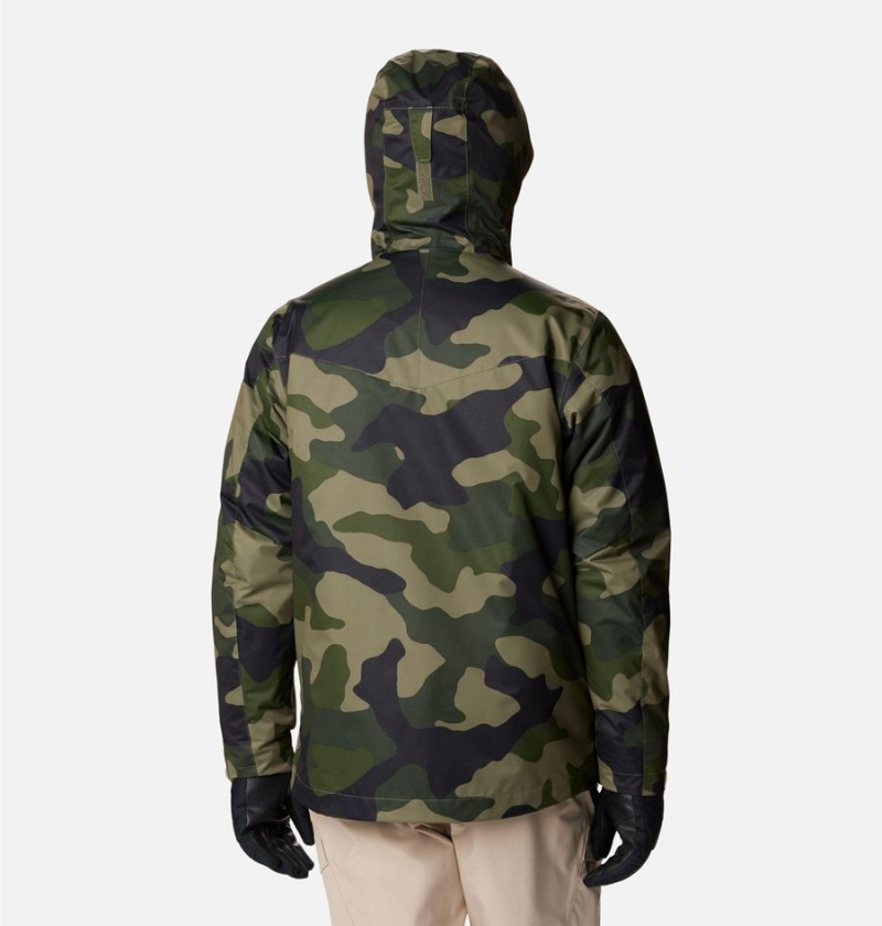 Columbia Whirlibird IV Interchange Men's Ski Jacket Green | WGVQFS-032