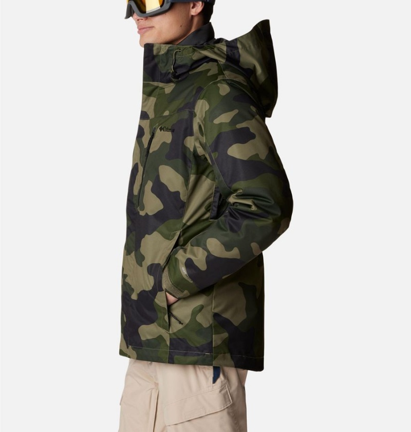 Columbia Whirlibird IV Interchange Men's Ski Jacket Green | WGVQFS-032