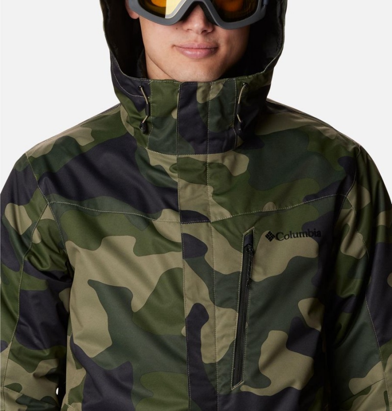 Columbia Whirlibird IV Interchange Men's Ski Jacket Green | WGVQFS-032