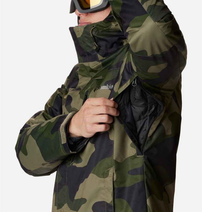 Columbia Whirlibird IV Interchange Men's Ski Jacket Green | WGVQFS-032