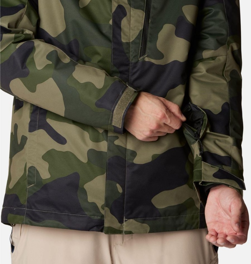 Columbia Whirlibird IV Interchange Men's Ski Jacket Green | WGVQFS-032