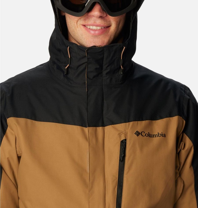 Columbia Whirlibird IV Interchange Men's Ski Jacket Brown | WOGYEQ-612