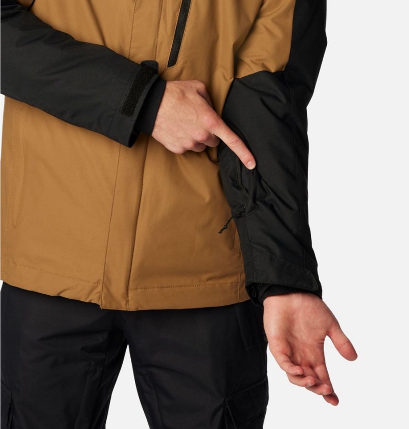Columbia Whirlibird IV Interchange Men's Ski Jacket Brown | WOGYEQ-612
