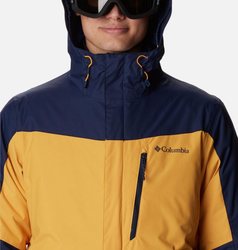Columbia Whirlibird IV Interchange Men's Ski Jacket Yellow | TNJAQK-769