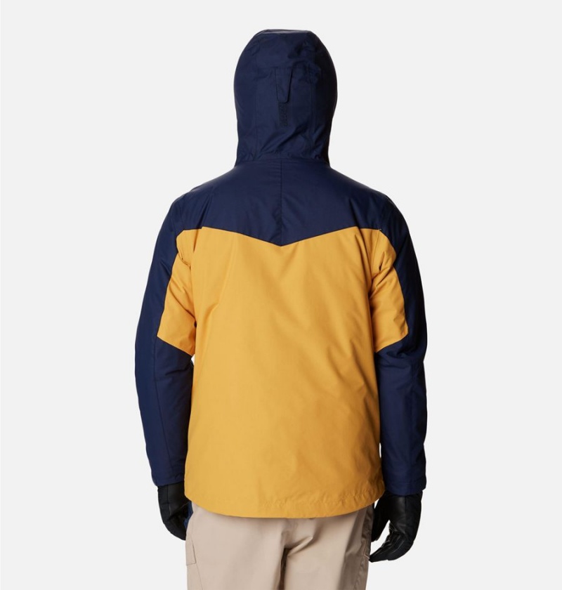Columbia Whirlibird IV Interchange Men's Ski Jacket Yellow | TNJAQK-769