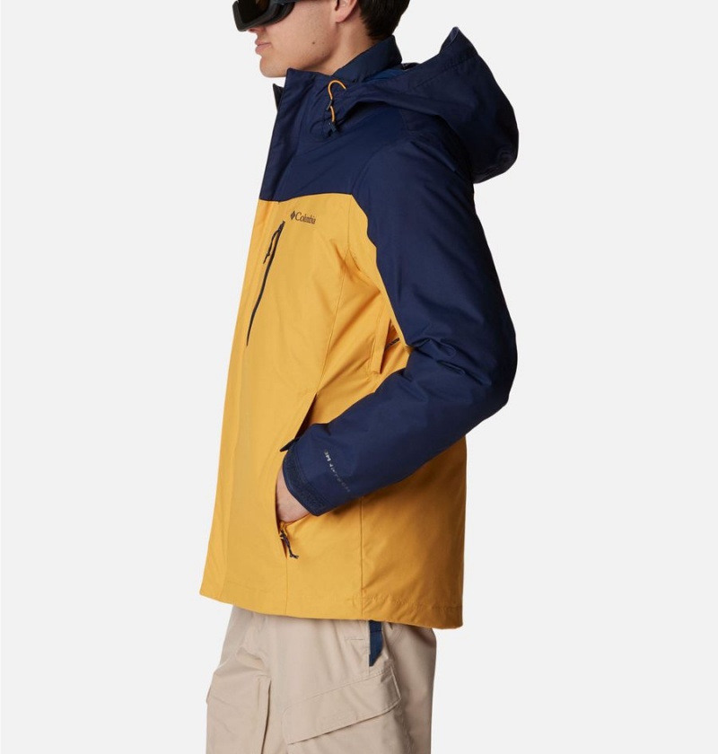Columbia Whirlibird IV Interchange Men's Ski Jacket Yellow | TNJAQK-769