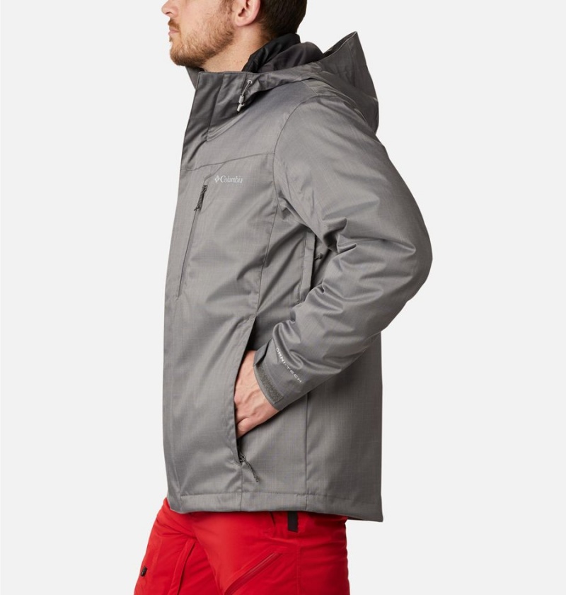 Columbia Whirlibird IV Interchange Men's Ski Jacket Grey | QSMHNC-245