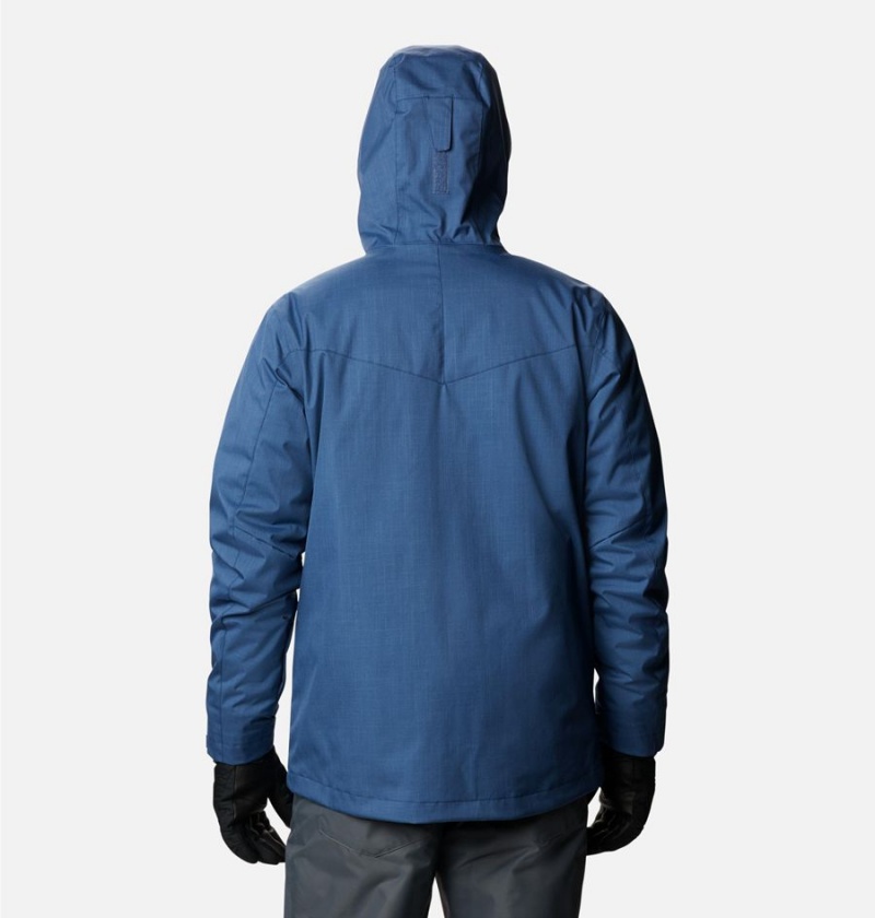 Columbia Whirlibird IV Interchange Men's Ski Jacket Blue | CZRJLS-390