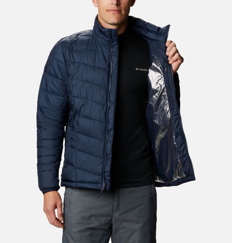 Columbia Whirlibird IV Interchange Men's Ski Jacket Blue | CZRJLS-390