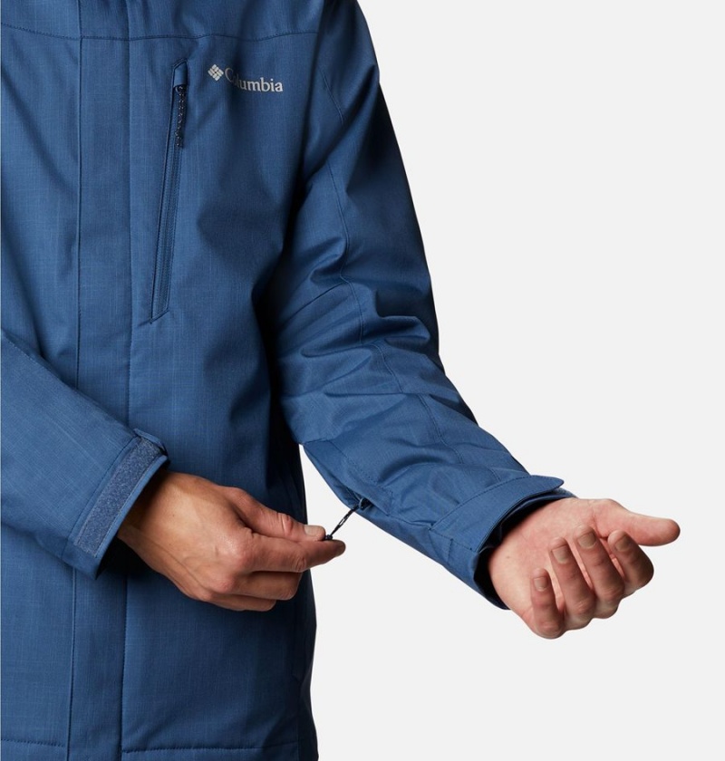 Columbia Whirlibird IV Interchange Men's Ski Jacket Blue | CZRJLS-390