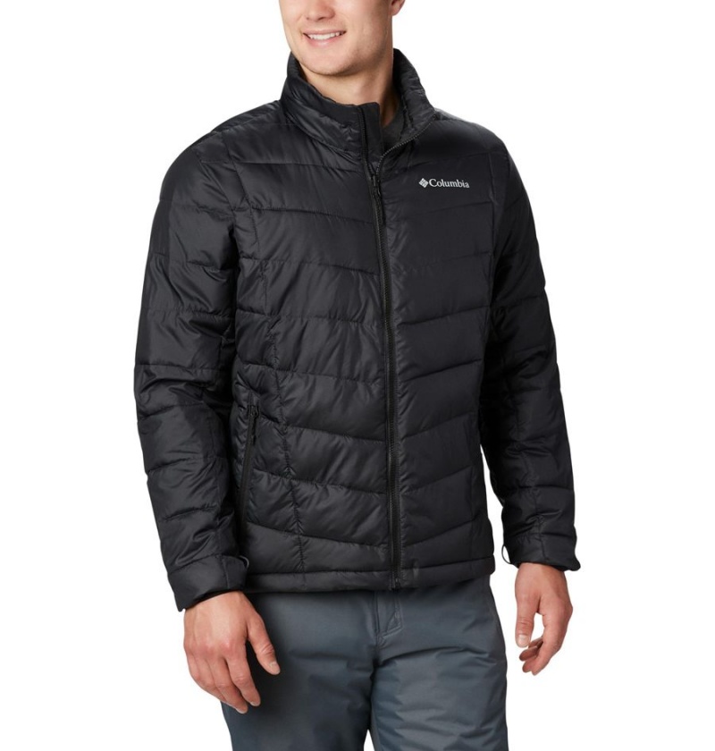 Columbia Whirlibird IV Interchange Men's Ski Jacket Black | NFIXQM-750