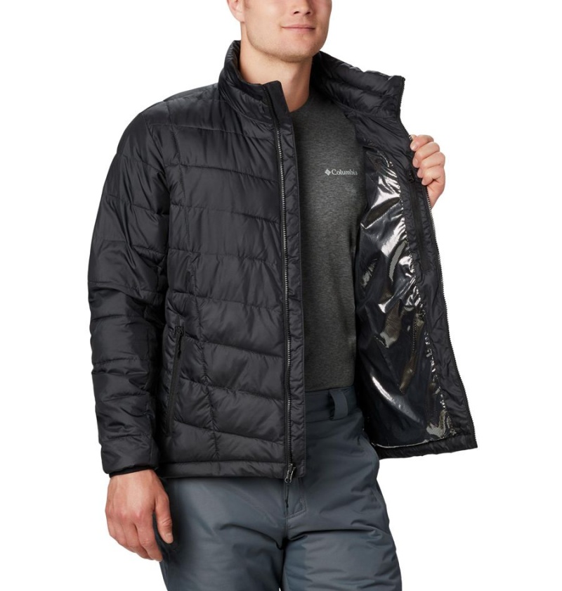 Columbia Whirlibird IV Interchange Men's Ski Jacket Black | NFIXQM-750