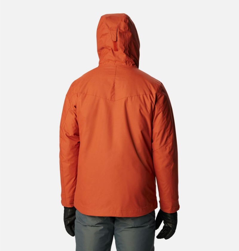 Columbia Whirlibird IV Interchange Men's Ski Jacket Red | ZEBXFQ-084