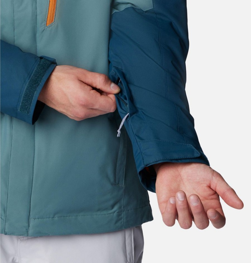 Columbia Whirlibird IV Interchange Men's Ski Jacket Blue | JQVIDZ-749