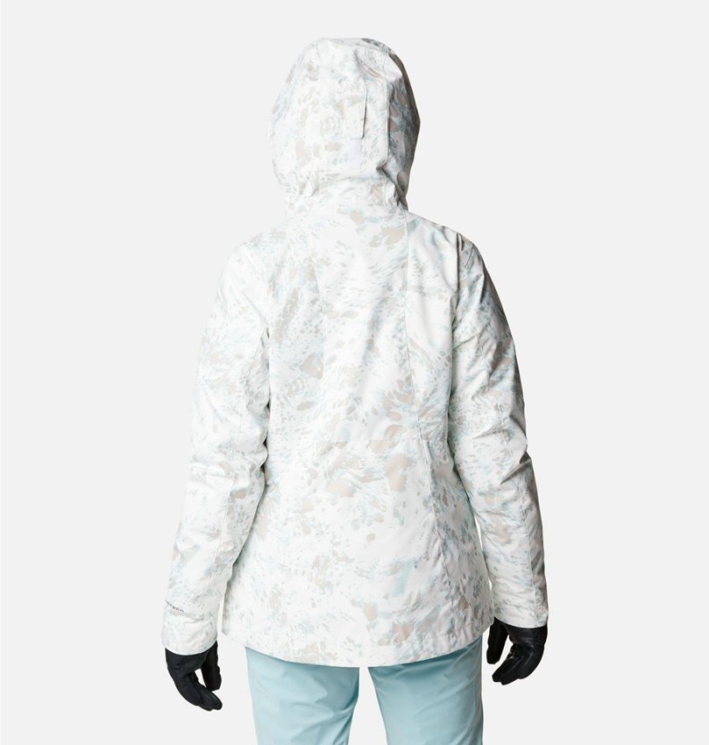 Columbia Whirlibird IV Interchange Women's Ski Jacket White | JXKTRB-842