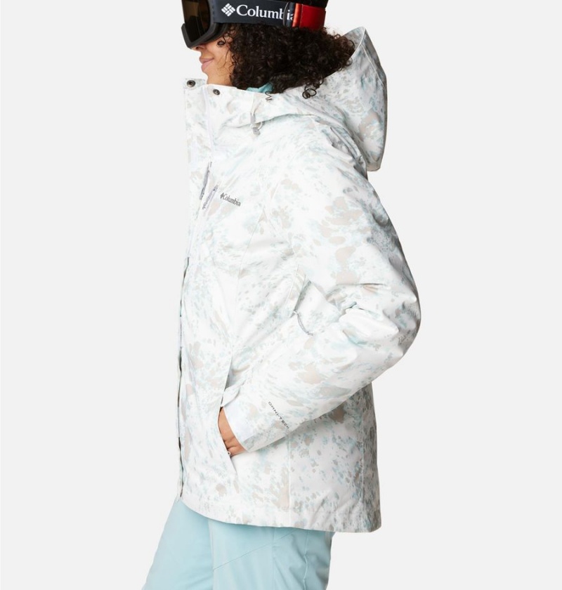 Columbia Whirlibird IV Interchange Women's Ski Jacket White | JXKTRB-842