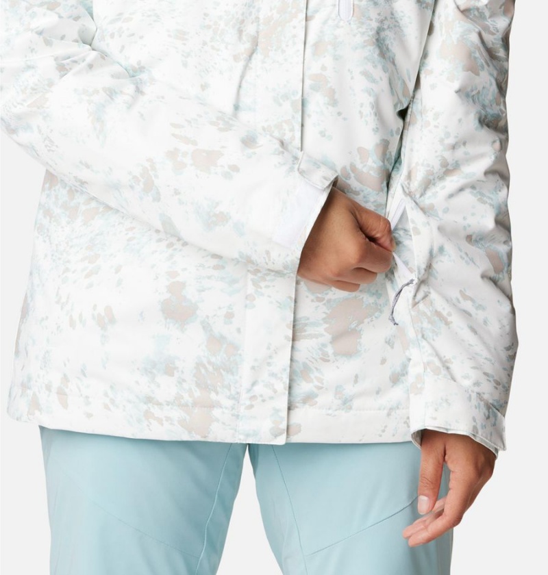 Columbia Whirlibird IV Interchange Women's Ski Jacket White | JXKTRB-842