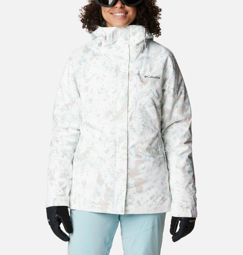 Columbia Whirlibird IV Interchange Women\'s Ski Jacket White | JXKTRB-842