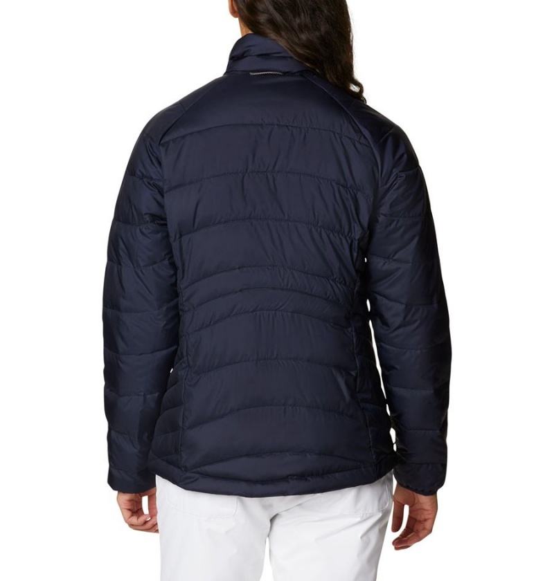 Columbia Whirlibird IV Interchange Women's Ski Jacket Navy | NSEZWP-720