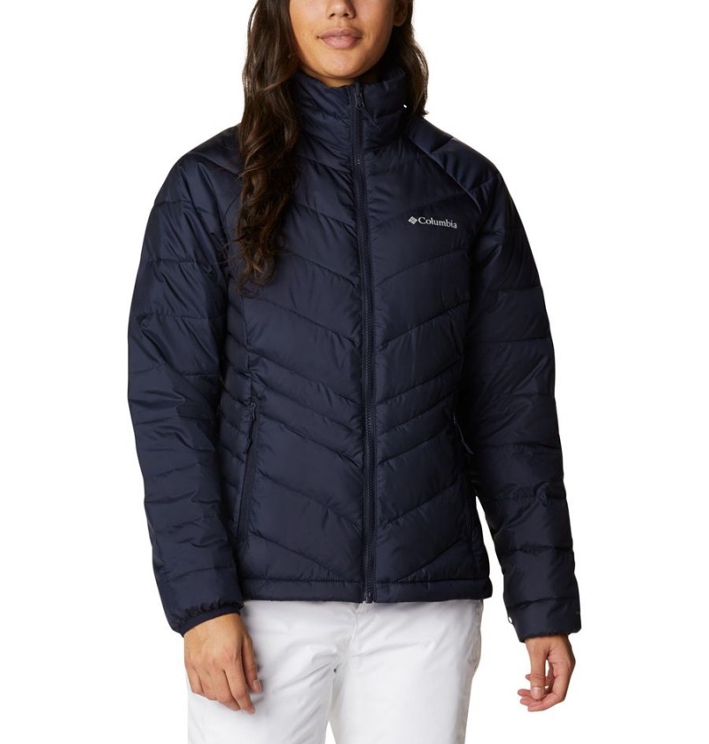 Columbia Whirlibird IV Interchange Women's Ski Jacket Navy | NSEZWP-720