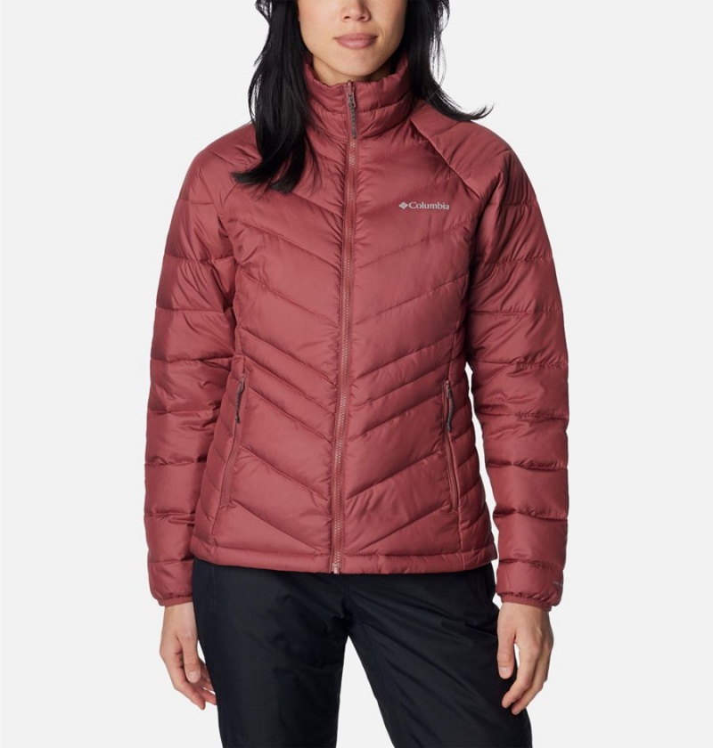 Columbia Whirlibird IV Interchange Women's Ski Jacket Coral | ZBQPXT-497
