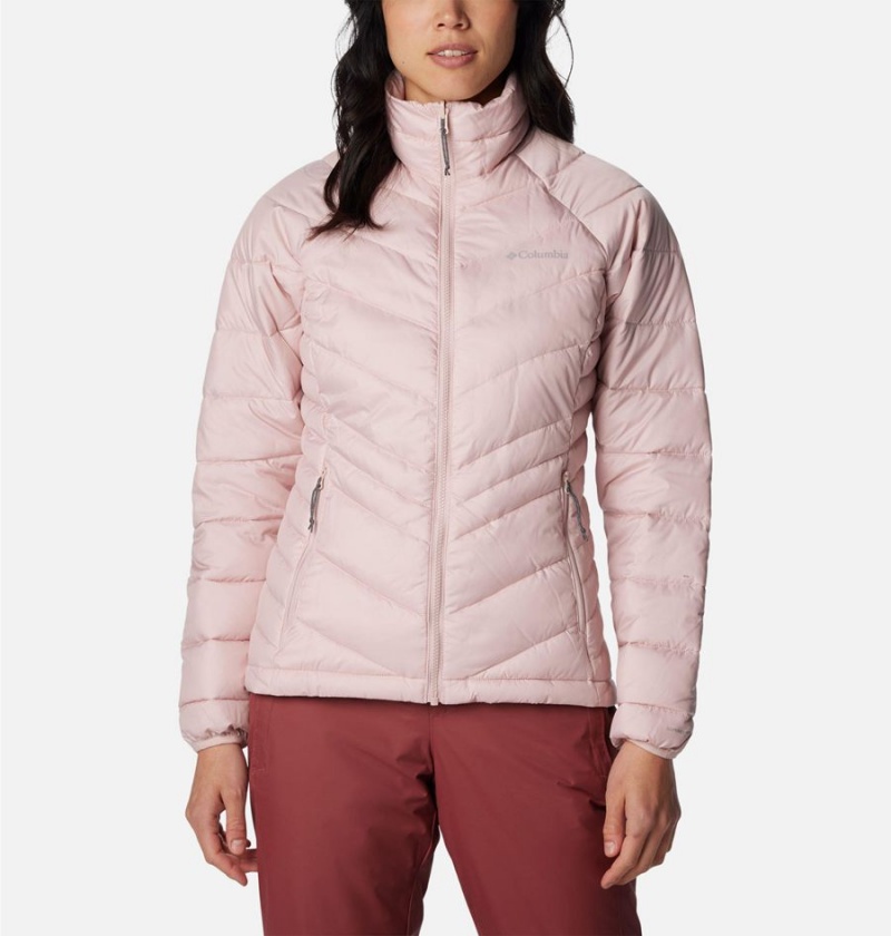 Columbia Whirlibird IV Interchange Women's Ski Jacket Pink | EHNFBV-409