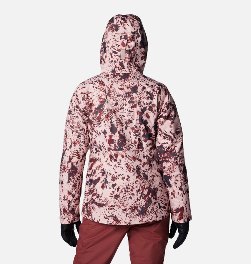 Columbia Whirlibird IV Interchange Women's Ski Jacket Pink | EHNFBV-409