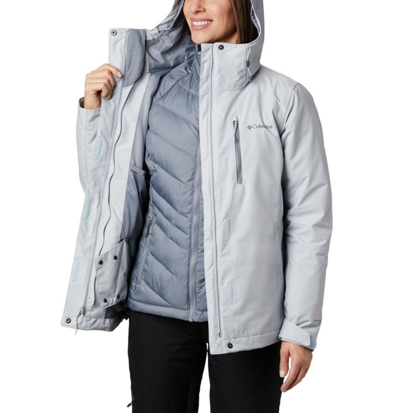 Columbia Whirlibird IV Interchange Women's Ski Jacket Grey | ESJTOM-832