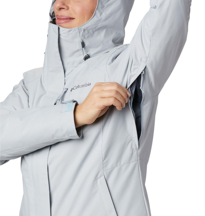 Columbia Whirlibird IV Interchange Women's Ski Jacket Grey | ESJTOM-832