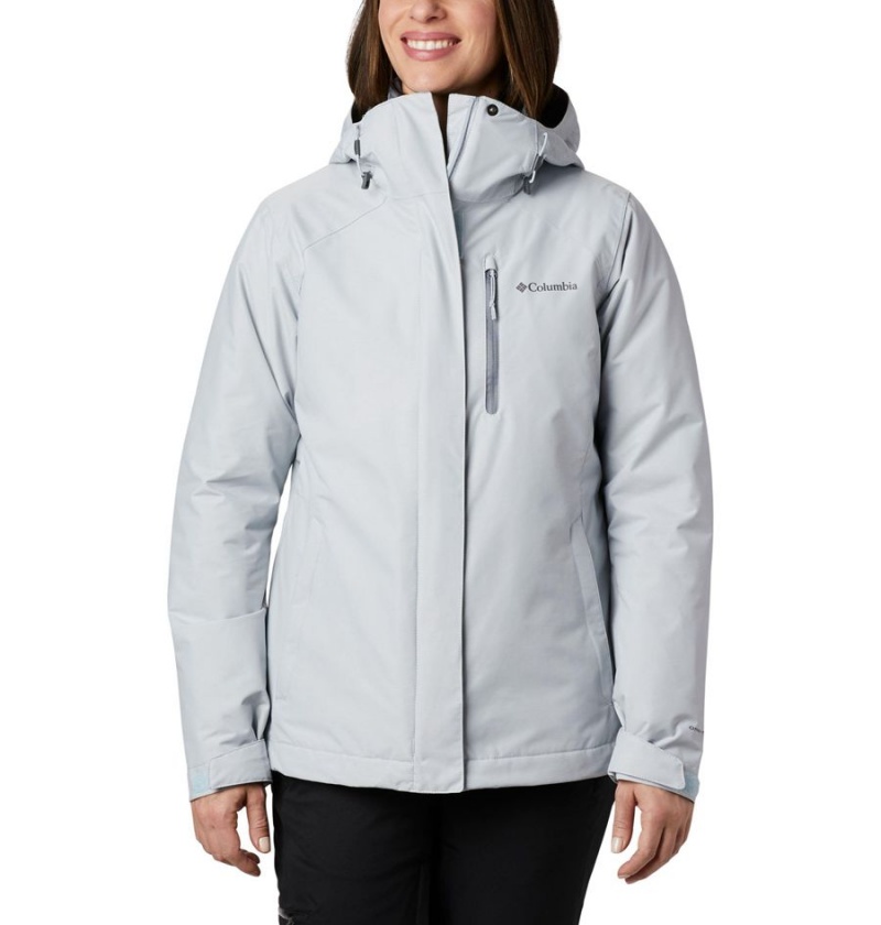 Columbia Whirlibird IV Interchange Women\'s Ski Jacket Grey | ESJTOM-832