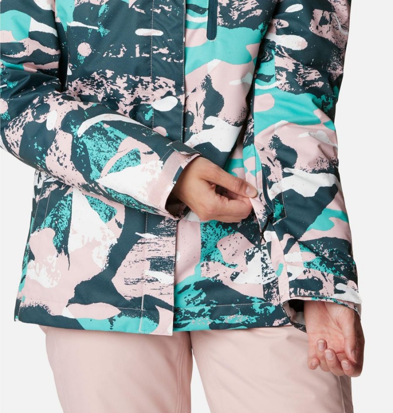 Columbia Whirlibird IV Interchange Women's Ski Jacket Turquoise | NFDZYG-396