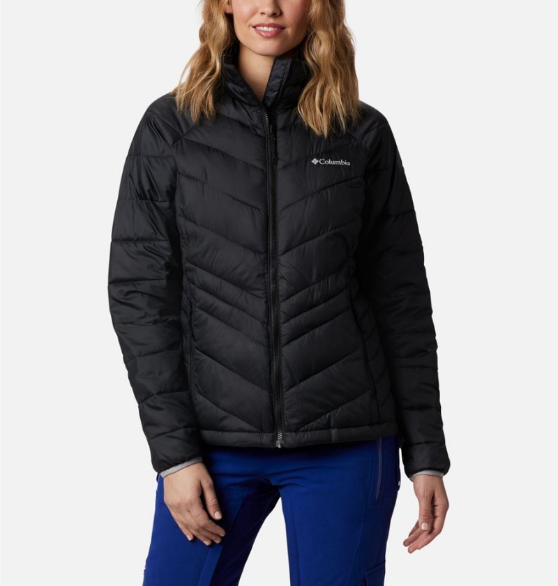 Columbia Whirlibird IV Interchange Women's Ski Jacket Black | NFOETC-412