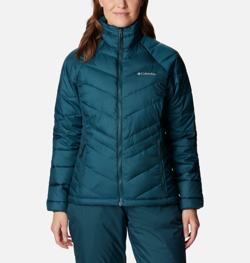 Columbia Whirlibird IV Interchange Women's Ski Jacket Turquoise | FMZVKS-597