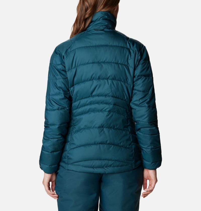 Columbia Whirlibird IV Interchange Women's Ski Jacket Turquoise | FMZVKS-597