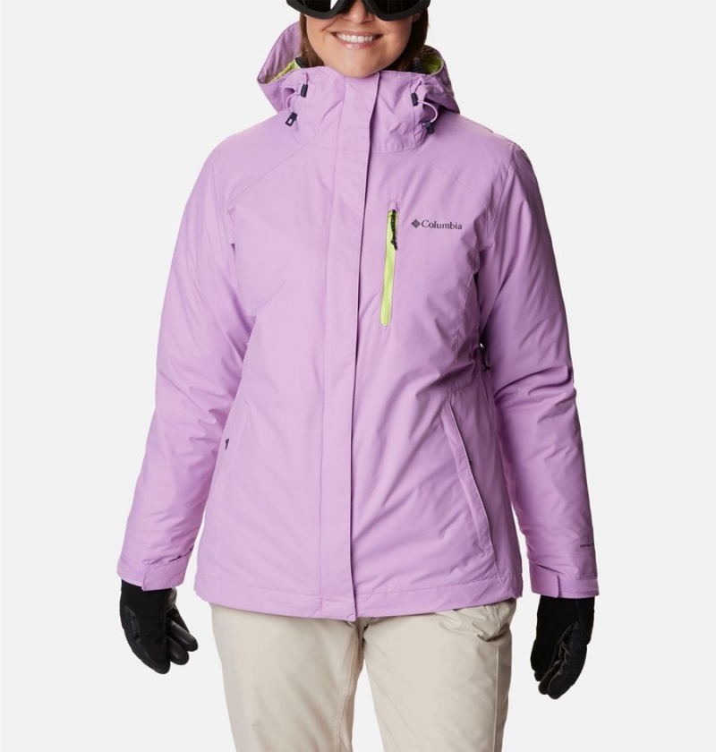 Columbia Whirlibird IV Interchange Women\'s Ski Jacket Purple | HVGWCO-483