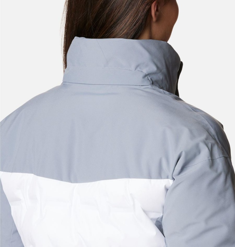 Columbia Wildcard III Down Women's Ski Jacket White | TDOXPU-839