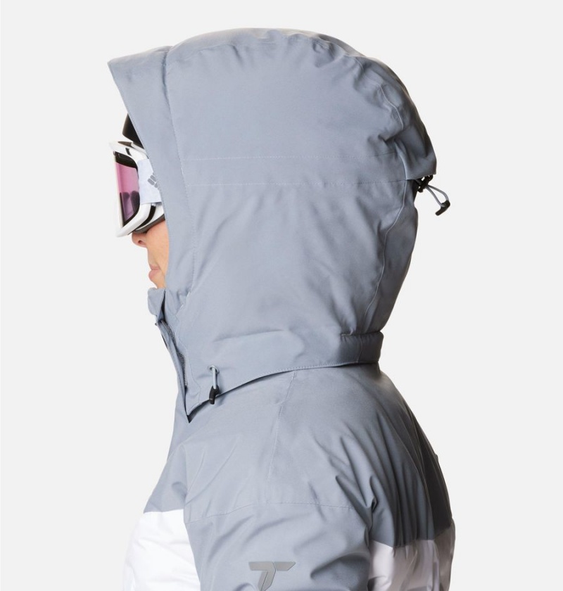 Columbia Wildcard III Down Women's Ski Jacket White | TDOXPU-839