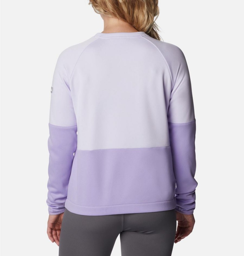 Columbia Windgates Crew Sweatshirt Women's Pullover Purple | SRQHTI-582