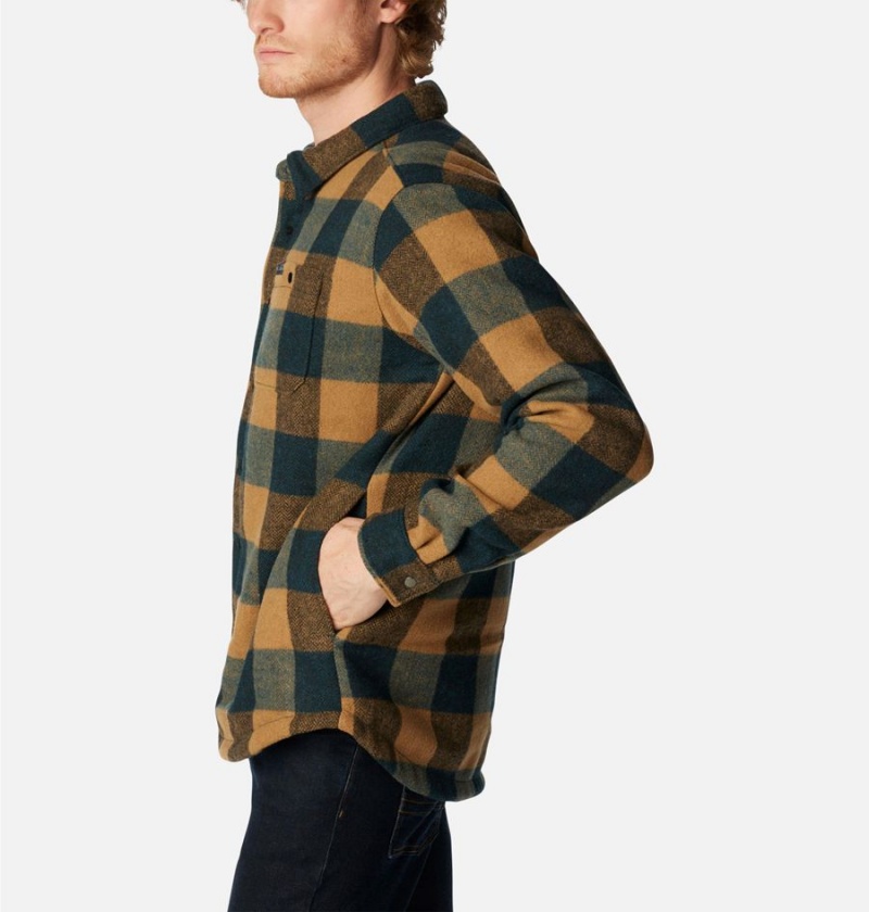 Columbia Windward II Jacket Men's Shirt Yellow | QJYTSK-815