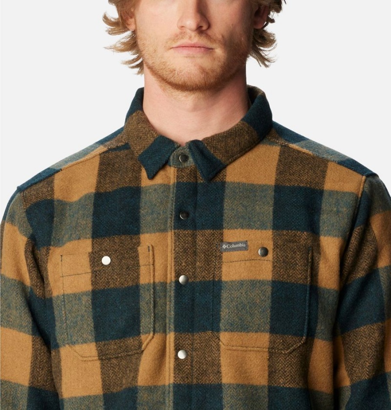 Columbia Windward II Jacket Men's Shirt Yellow | QJYTSK-815