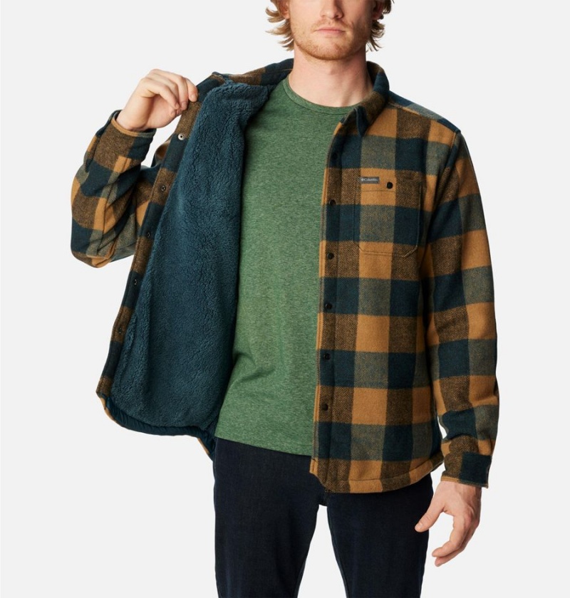Columbia Windward II Jacket Men's Shirt Yellow | QJYTSK-815