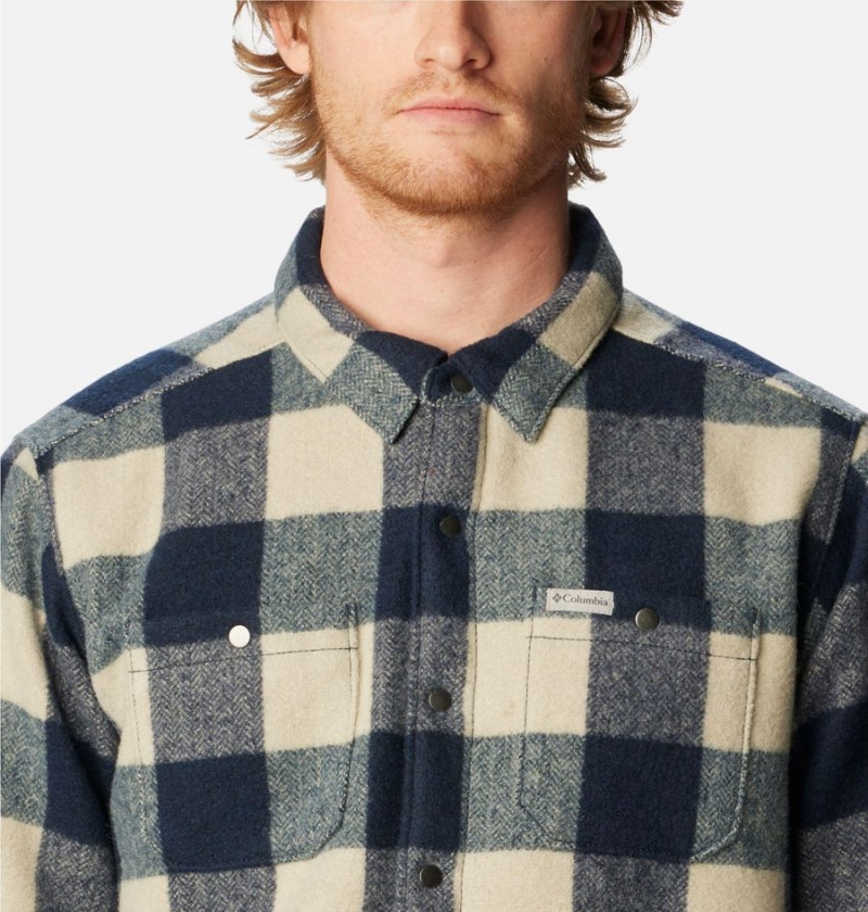 Columbia Windward II Jacket Men's Shirt Yellow | DUNMCO-058