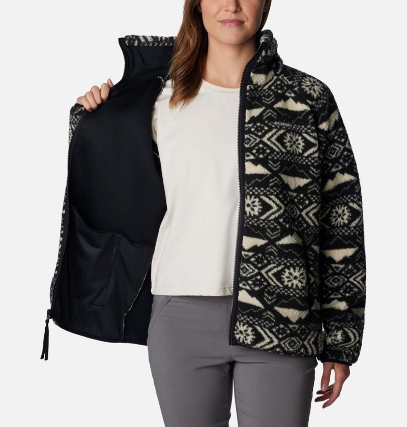 Columbia Winter Warmth Heavyweight Women's Fleece Jacket Black | APBCVY-316