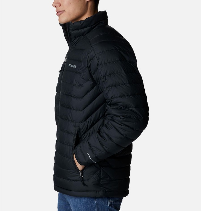 Columbia Wolf Creek Falls Insulated Men's Puffer Jacket Black | EYUTIS-045