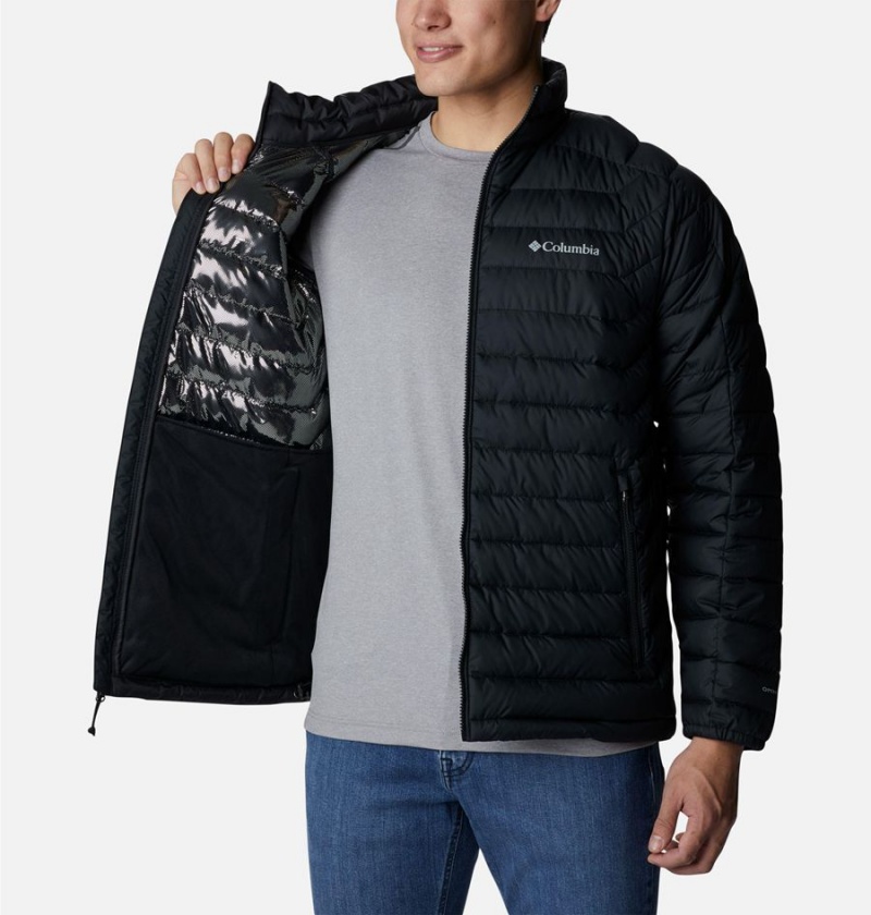 Columbia Wolf Creek Falls Insulated Men's Puffer Jacket Black | EYUTIS-045