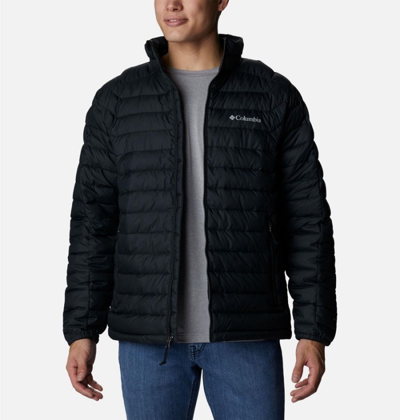Columbia Wolf Creek Falls Insulated Men's Puffer Jacket Black | EYUTIS-045