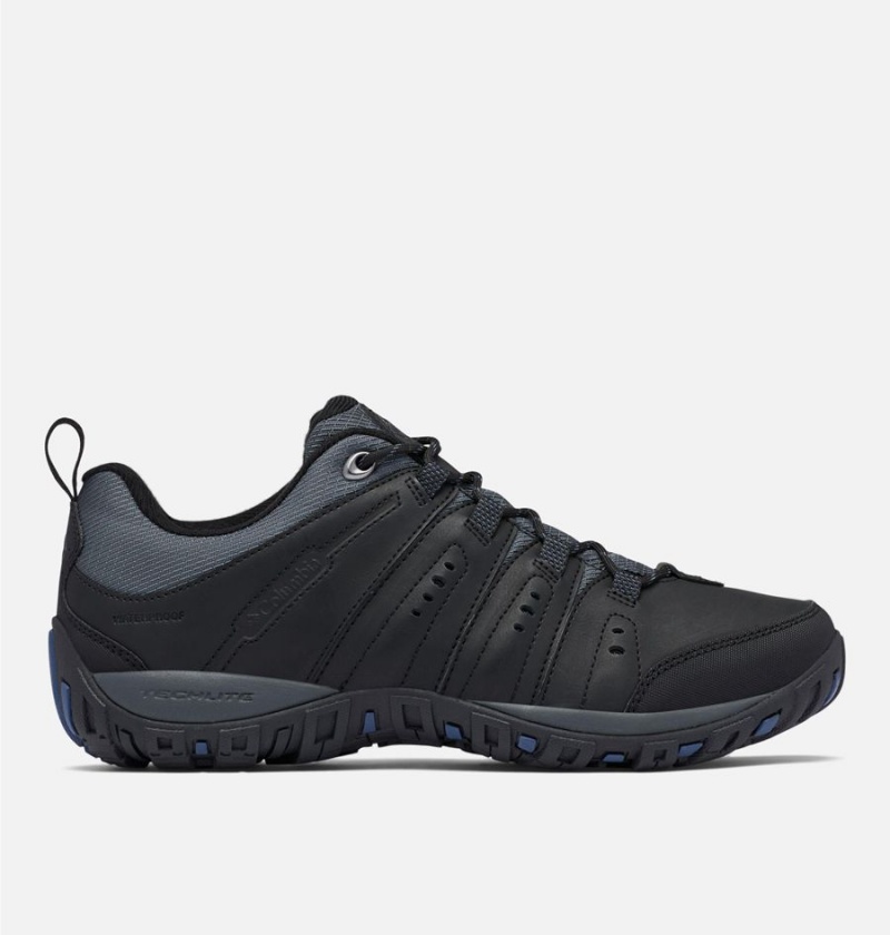 Columbia Woodburn II Waterproof Men\'s Hiking Shoes Grey | DLGFCW-874